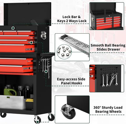 8-Drawer Heavy Duty Tool Chest - Image 4