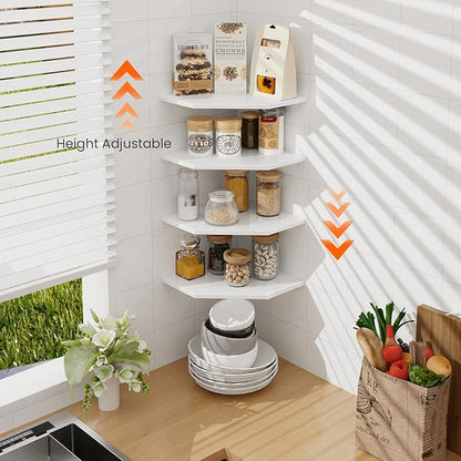 Corner Wall Shelf, Corner Shelf Floating - Image 5