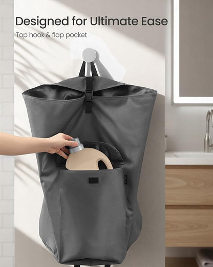 SONGMICS Laundry Bag, Laundry Backpack 31.7 Gallons, Heavy-Duty, Large - Image 5