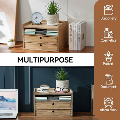 KIRIGEN Desktop Organizer Cabinet - Image 5