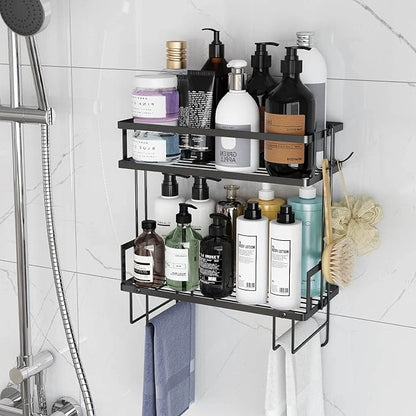 2-Tier Over Toilet Storage Shelf, Wall-Mount - Image 6