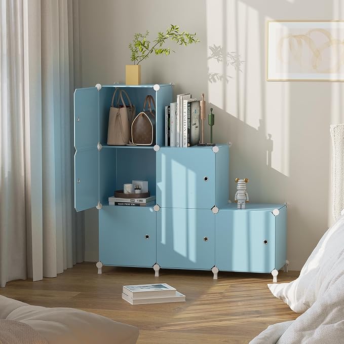 Cube Storage Organizer, 6-Cube Shelves Unit - Image 6