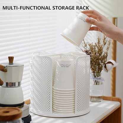 Rotatable cup and lid organizer box - Image 4