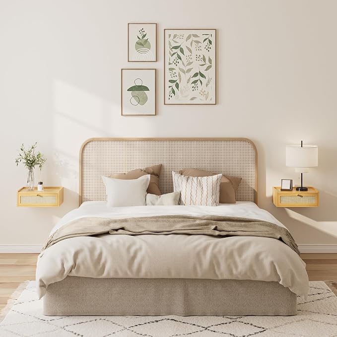 Floating Nightstand, Wall Mounted Night Stand - Image 7