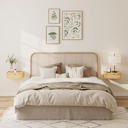 Floating Nightstand, Wall Mounted Night Stand - Image 7