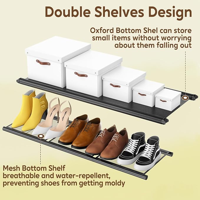 Double Rod Clothing Rack Heavy Duty - Image 2
