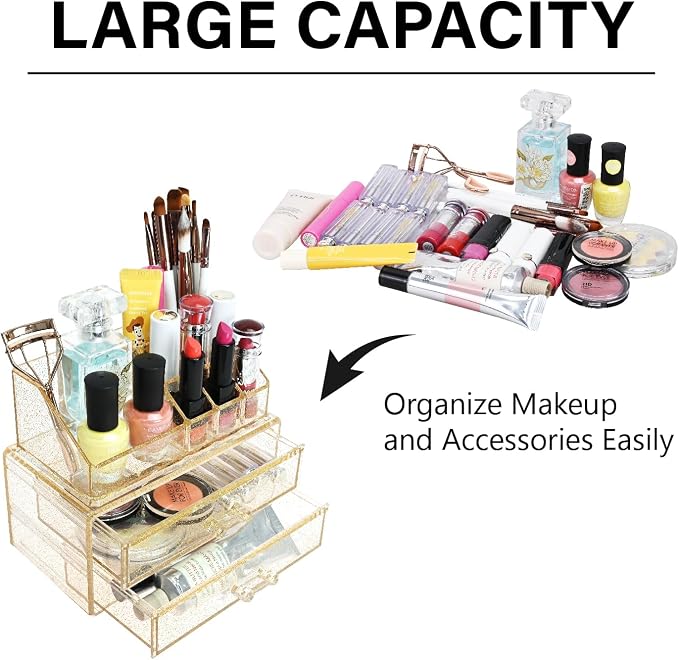 Ikee Design Acrylic Makeup Organizer - Image 5