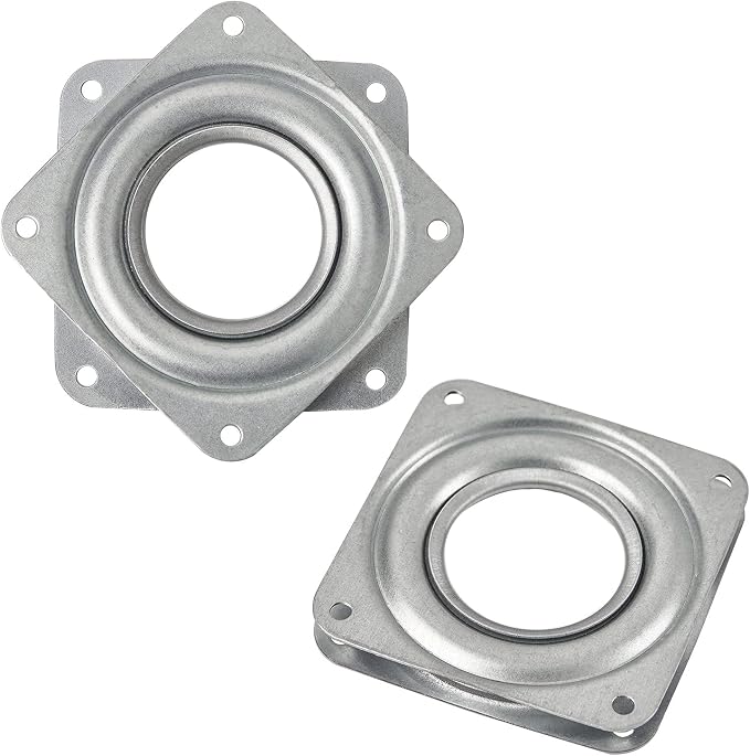 2 Pack 3" Lazy Susan Turntable 200 LBS pounds Steel Ball Bearing Rotating Tray by HSTECH