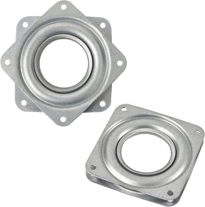 2 Pack 3" Lazy Susan Turntable 200 LBS pounds Steel Ball Bearing Rotating Tray by HSTECH
