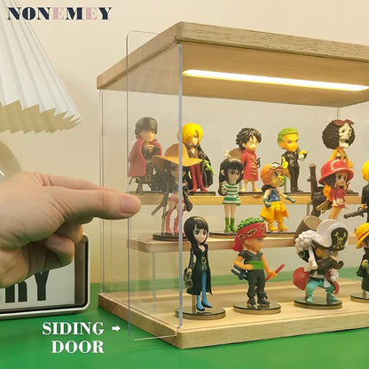 NONEMEY Clear Acrylic Display Case Stand - Image 2