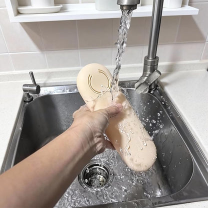Magnetic Silicone Makeup Brush Holder – Portable Cosmetic Brush Organizer Case - Image 7