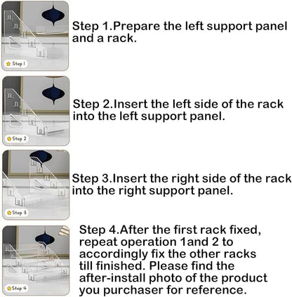 7 Tier Acrylic Display Stand Organiser - Image 9