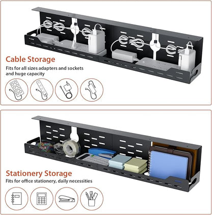 Univivi Under Desk Cable Management Tray - Image 4
