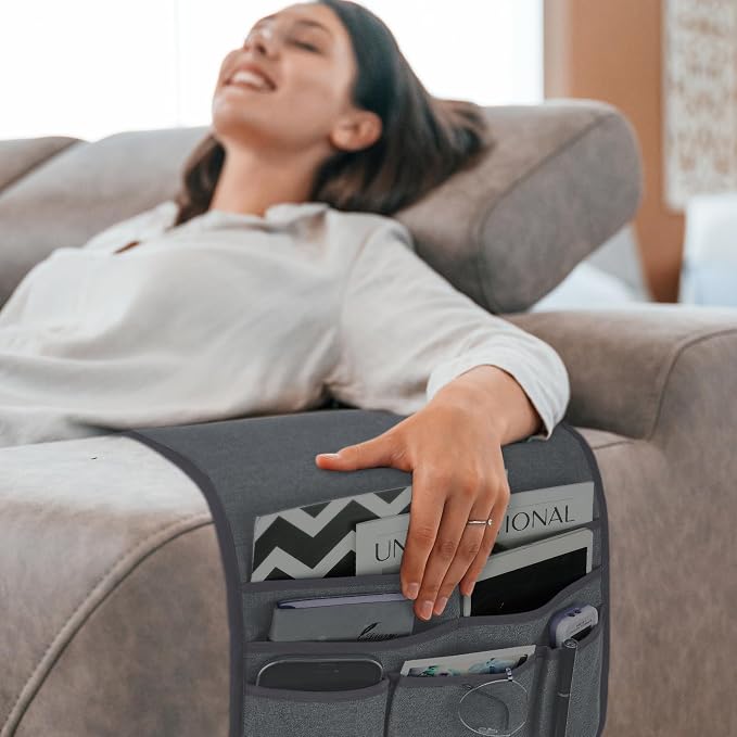 Teniux Remote Control Holder Armchair Caddy - Image 3