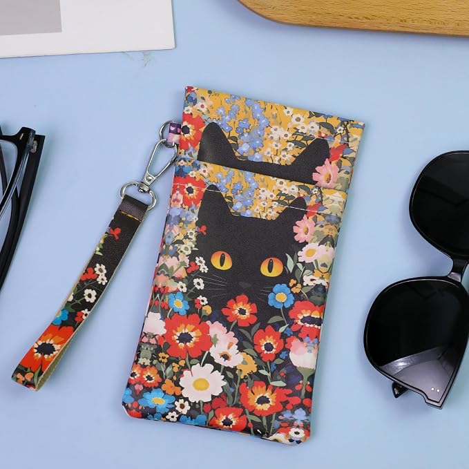Double Eyeglass Case Soft Dual Glasses Case - Image 7