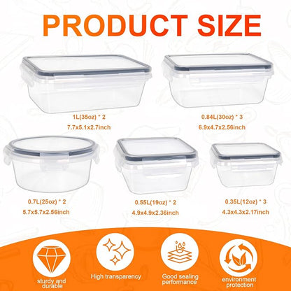 24Piece Food Storage Container - Image 2