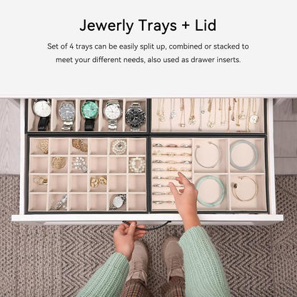 Voova Stackable Jewelry Organizer Tray - Image 6
