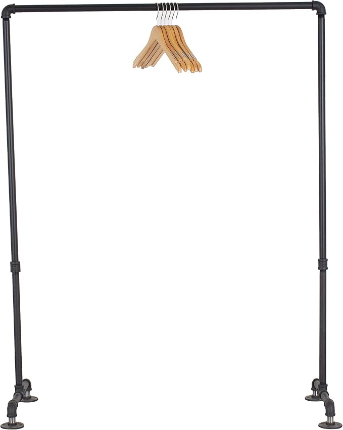 William Roberts Vintage Industrial Heavy Duty Hanging Rod Garment Rolling - Image 2
