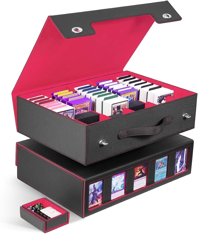 ZLCA Trading Card Storage Box 5-Row by ZLCA