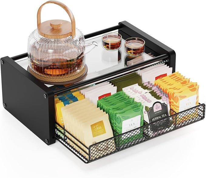 Tea Bag Organizer, Tea Organizer and Storage by NANAGIFTREE
