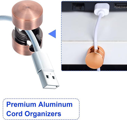 3 Sets Charger Holders for Cords, Adjustable Cable Anchor Holders, Adhesive - Image 3