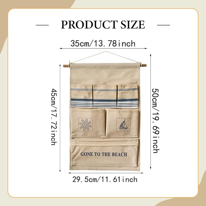 Wall Hanging Bag, Over The Door Storage Bag - Image 3