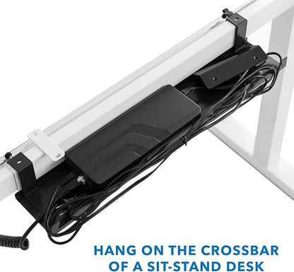 Mount-It! Premium Under Desk Cable Management Tray – 23" Heavy-Duty Steel Cable - Image 4