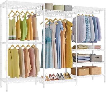 VIPEK V5 Plus Portable Closet Wardrobe Heavy Duty Clothes Rack, Large Free by VIPEK