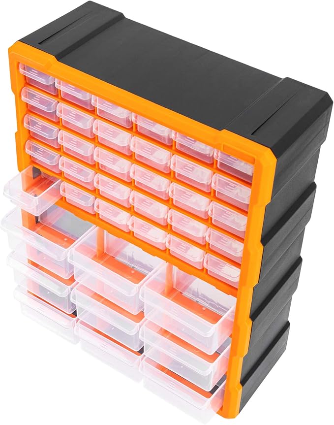 Amazon Basics Wall Mount Hardware and Craft Storage Cabinet Organizer - Image 2
