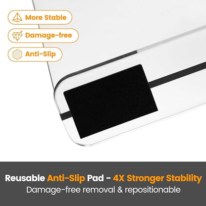 OKPOW Shelf Dividers for Closet Organization: 8" Tall X 12" Deep Acrylic Clear - Image 6