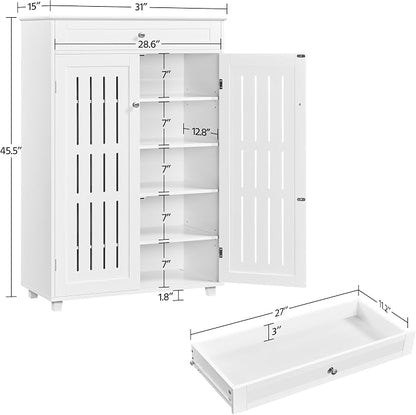 Yaheetech Shoe Cabinet, 5-Tier Shoe Rack Organizer - Image 3