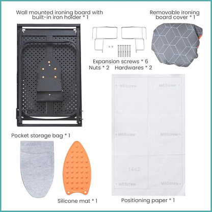 Wall Mounted Ironing Board - Image 8