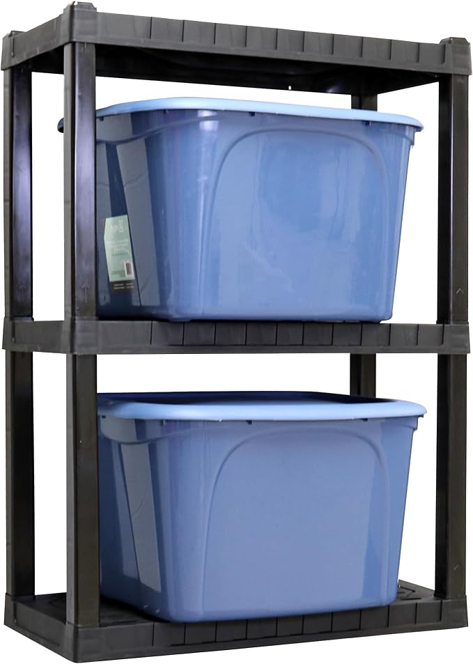 Oskar Heavy Duty Plastic Storage Shelves- - Image 5