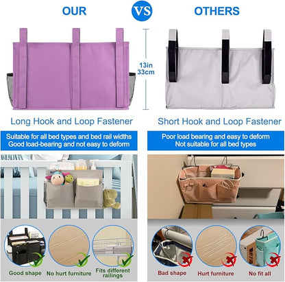 Surblue Caddy Hanging Organizer Bedside Storage Bag - Image 4