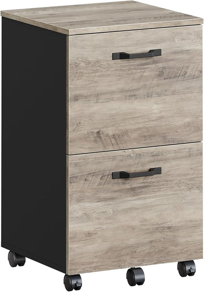 VASAGLE 2-Drawer File Cabinet, Small Rolling Filing Cabinet - Image 8