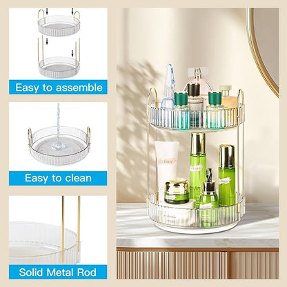 360 Rotating Makeup Organizer - Image 4