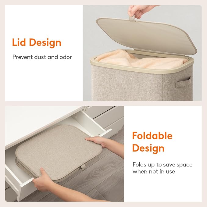 Lifewit 85L Large Laundry Basket - Image 6