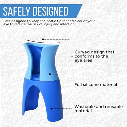 Remedic Eye Drop Guide with Silicone Adapter – Reusable Tool - Image 5