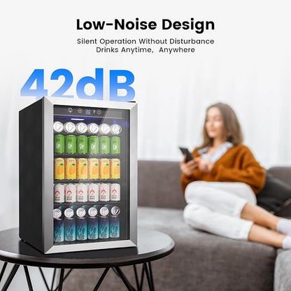 4.5 Cu.Ft Beverage Refrigerator Cooler - Image 5