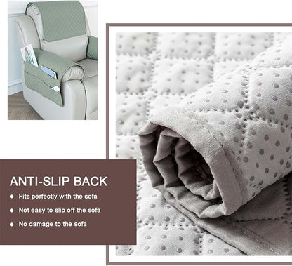 Waterproof Sofa Armrest Cover Headrest Cover - Image 3