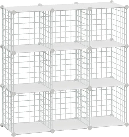 HUBSON Wire Cube Storage Organizer, Book/Toy/Craft/Potted Plants and petCloset by HUBSON