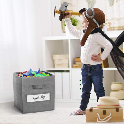 13x13x13 storage cube bins Fabric storage cubes - Image 5