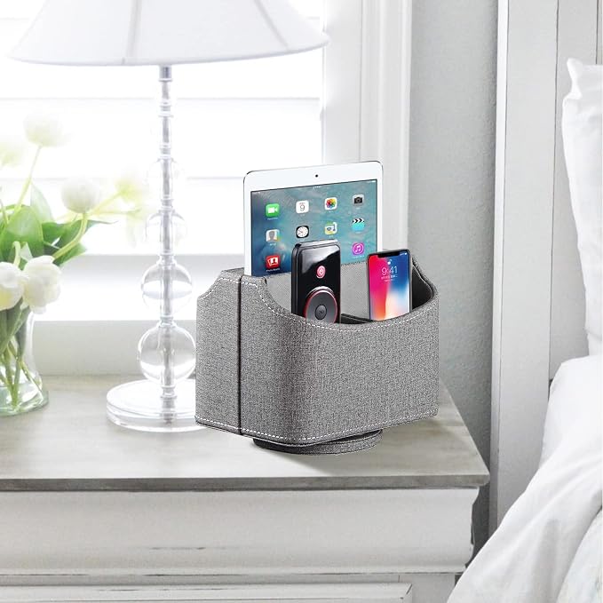 Remote Control Holder, Spinning Remotes Caddy Organizer - Image 6