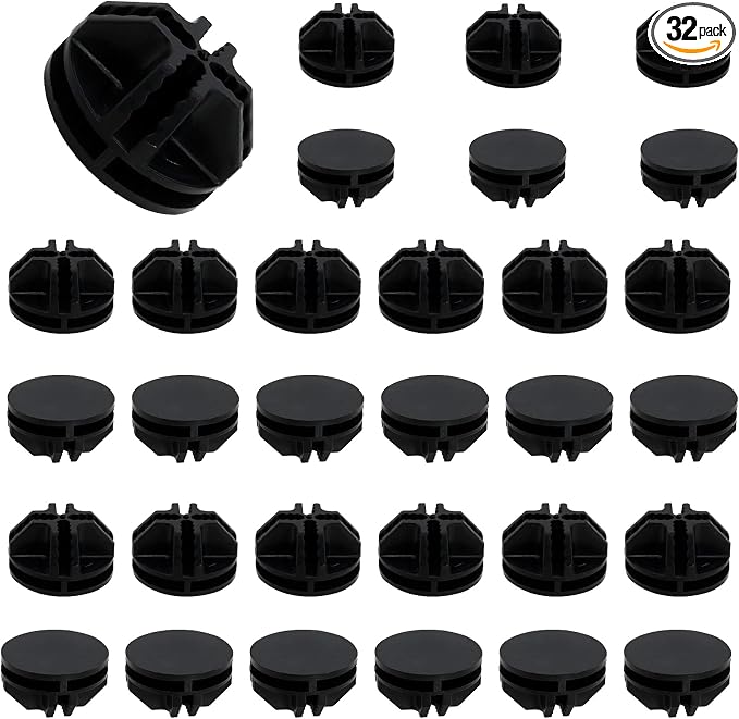 Bonsicoky 32 Pcs Black Plastic Connector by Bonsicoky