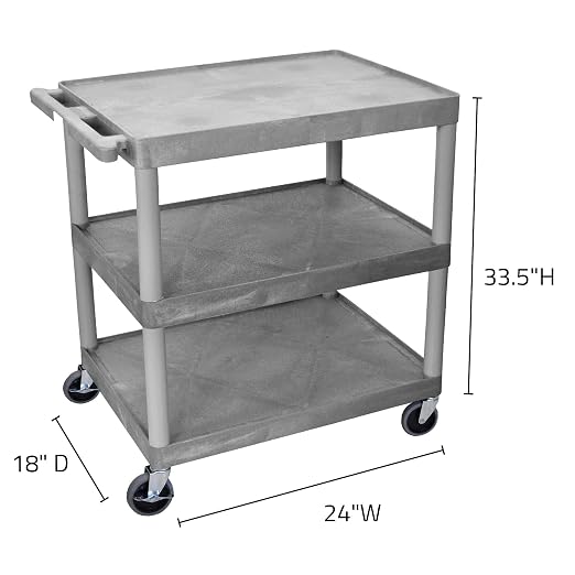 LUXOR HE33-G Utility Cart - Image 3