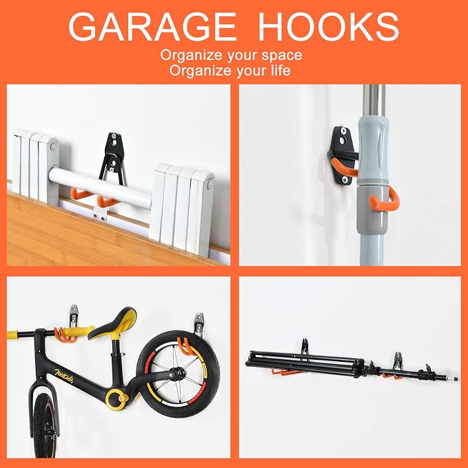 Aoben Heavy Duty Steel Garage Storage Hooks - Image 6