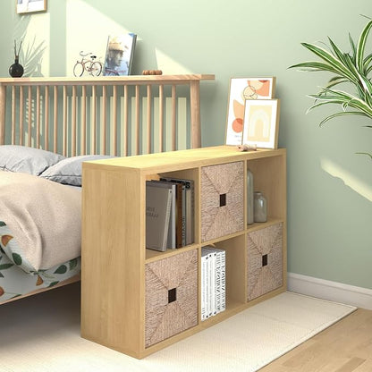 CTESNE【2026 Wooden Thick Frame 6 Cube Storage Organizer Shelf - Image 9