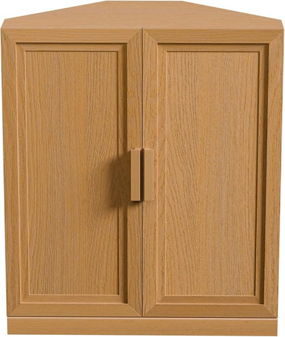 Casaphoria Farmhouse Corner Cabinet, Wooden Corner Storage Cabinet - Image 7