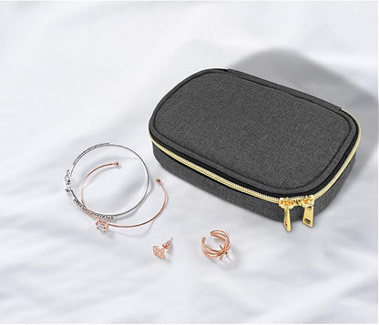 Teamoy Small Jewelry Travel Case, Portable Jewelry Organizer Bag - Image 8