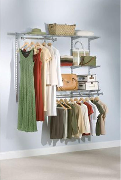 Rubbermaid Configurations Custom Closet Kit, 3-6 Ft. Adjustable Metal Wire by Rubbermaid
